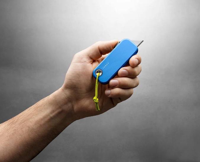 The Palmer Utility Knife | Aluminum or Recycled PCTG | Tool-Free Blade Changes