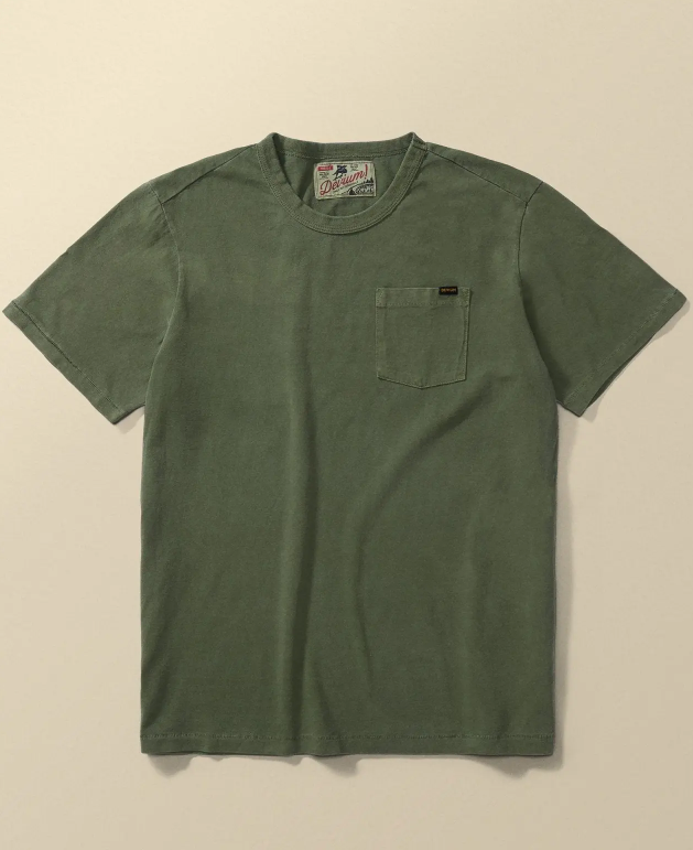 Sidewalk Vintage Pocket Tee | 4.8oz 100% American Spun Cotton