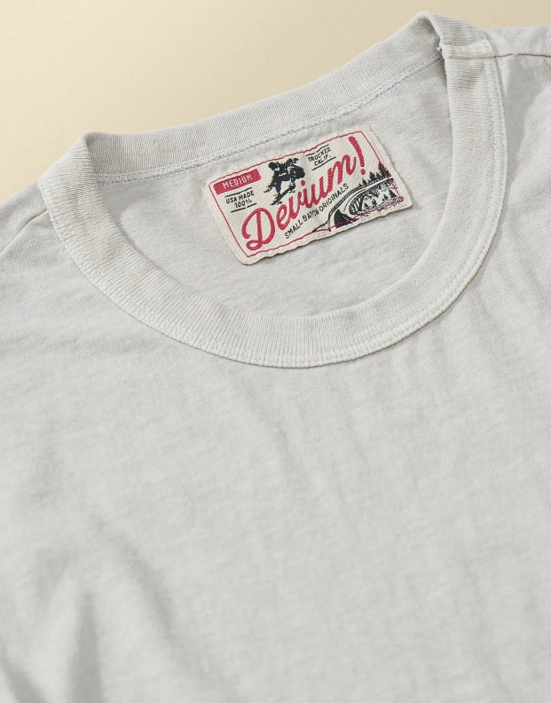 Sidewalk Vintage Pocket Tee | 4.8oz 100% American Spun Cotton