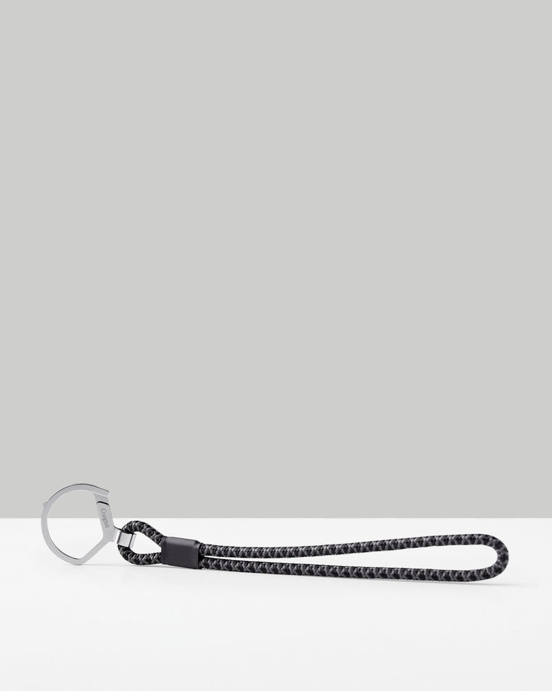 Rope Split Ring | 1.5" Steel Ring | Woven Rope Loop