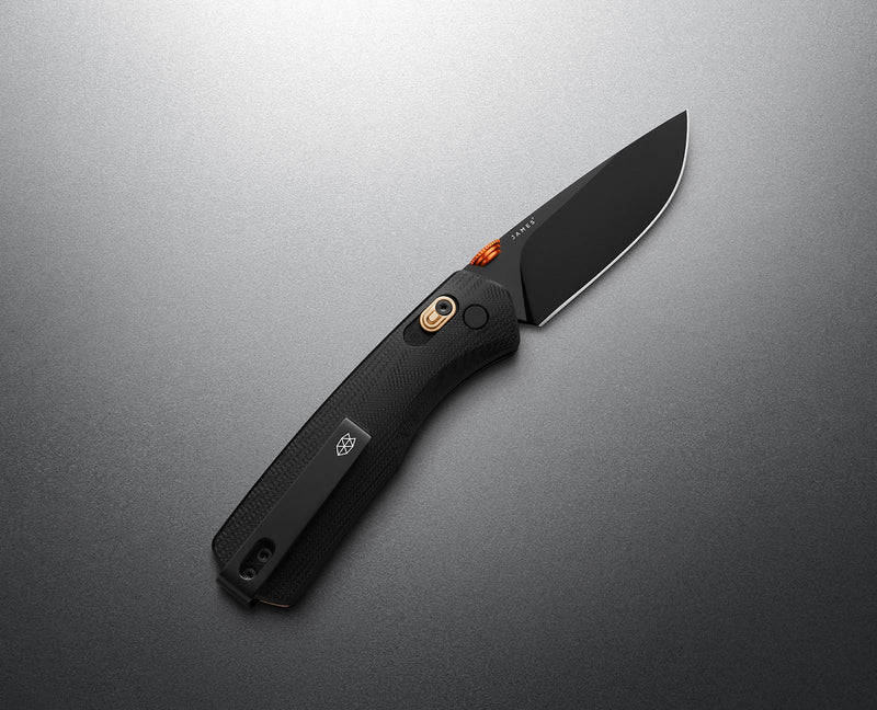 The Carter - Black + Fire / Straight / Medium from The James Brand