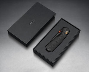 The Carter - Black + Fire / Straight / Medium from The James Brand