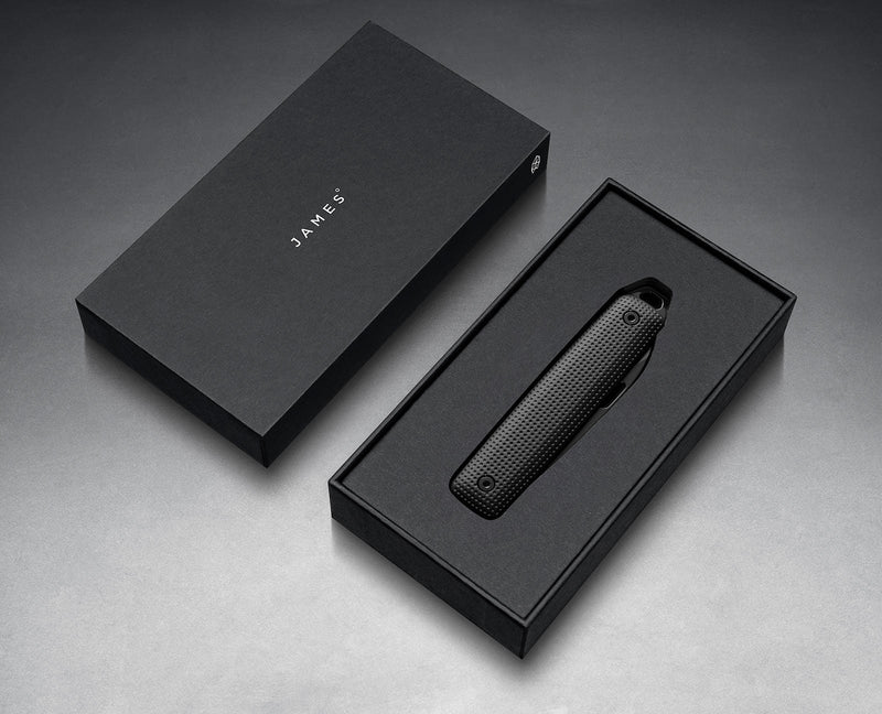 The Ellis Slip Joint Pocket Knife | 2.6" Sandvik 12C27 Blade | 6061 Aluminum