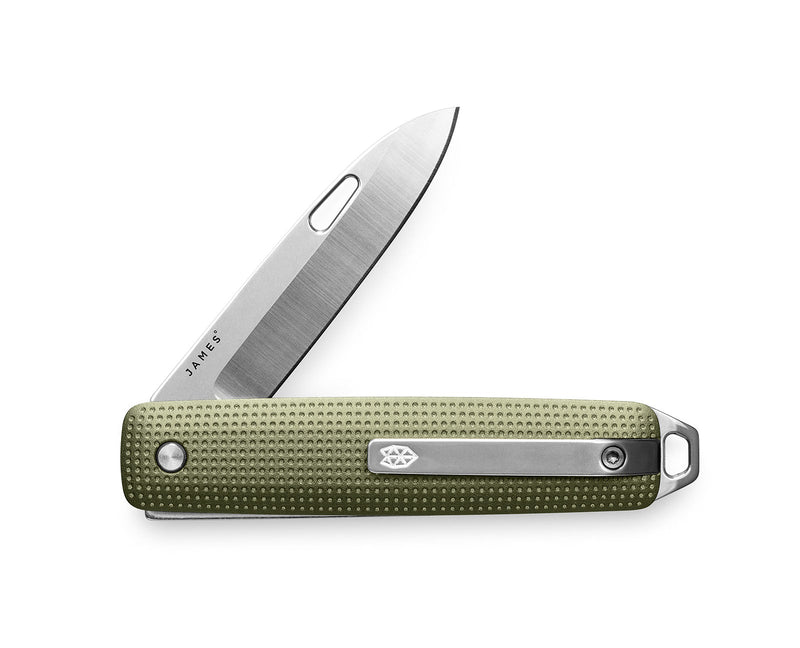 The Ellis Slip Joint Pocket Knife | 2.6" Sandvik 12C27 Blade | 6061 Aluminum