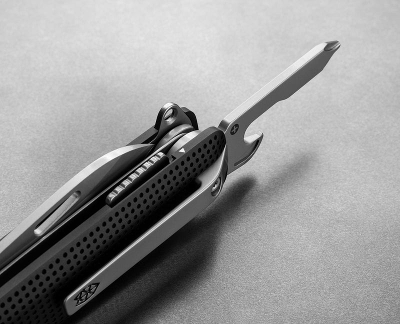 The Helton Multitool | Liner Lock All Tools | Removable Pocket Clip