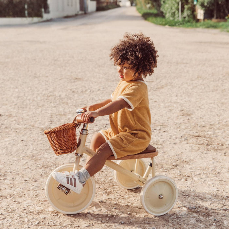 Banwood Trike | Steel Frame | Vintage Finish | Ages 3-6 — Cream