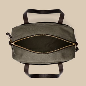Rugged Twill Zipper Tote Bag