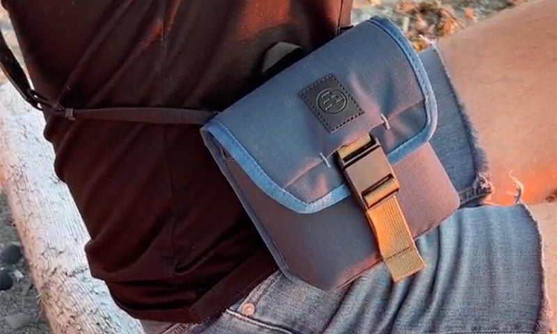 25mm Binocular Pouch | Recycled Fabric | NocLoc Quick-Connect