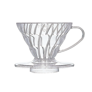 Hario V60 Plastic Coffee Dripper | Clear | Japan