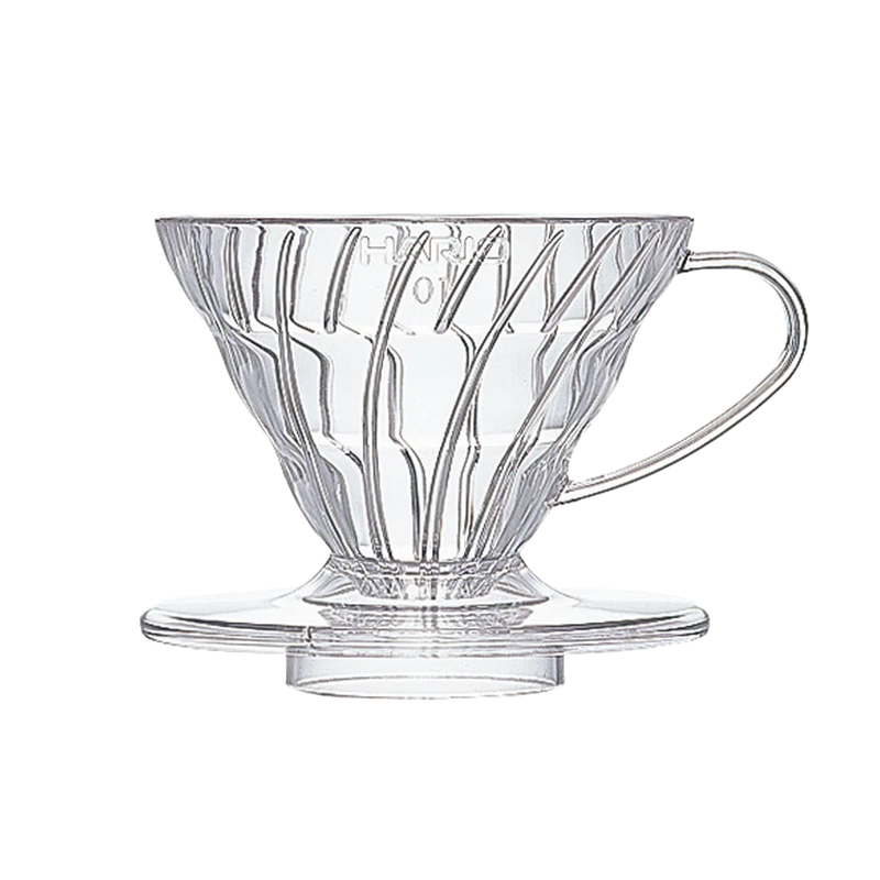 Hario V60 Plastic Coffee Dripper | Clear | Japan