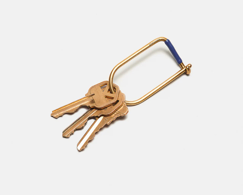Wilson Keyring — Enameled Brass