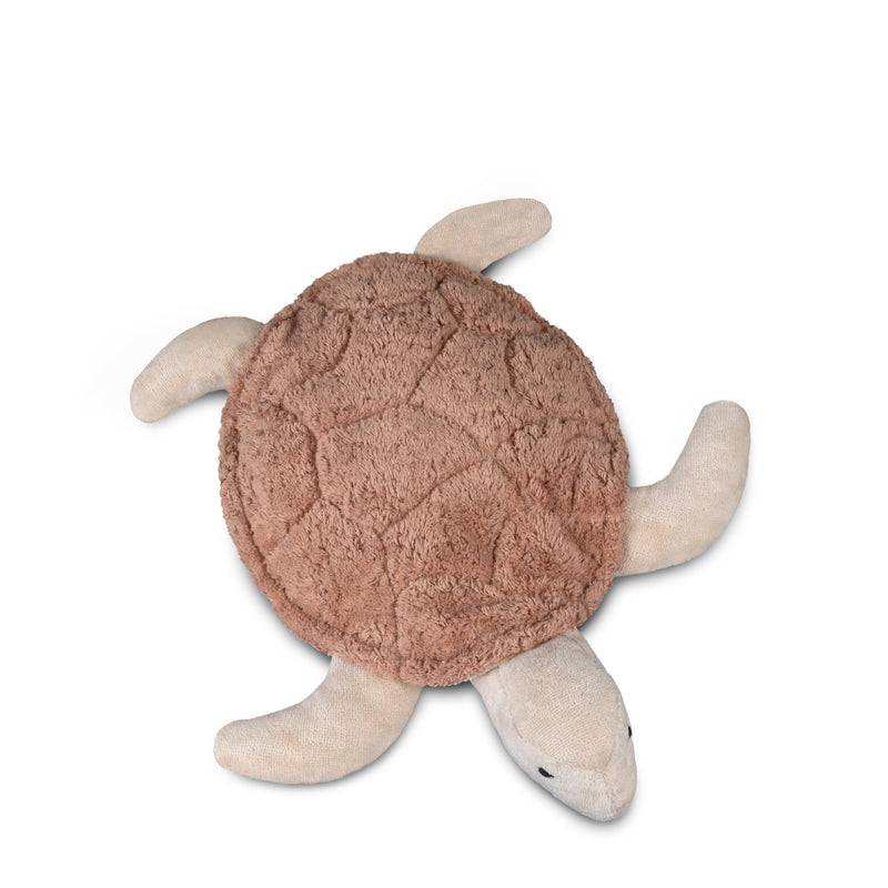 Cuddly Animal Turtle Small | Organic Cotton & Sheep's Wool | Rosewood