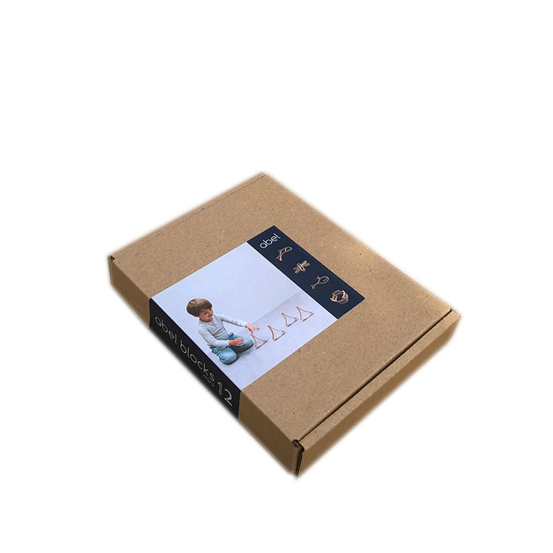 Abel Blocks Mini 12 | Curved Beech Wood | 60° Arc