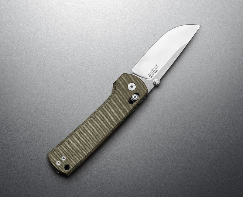 The Kline - OD Green Micarta + Stainless from The James Brand