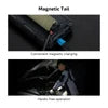 Arkfeld Ultra EDC Flashlight | White Light, UV, Green Laser | OAL Aluminum | 1400 Lumens