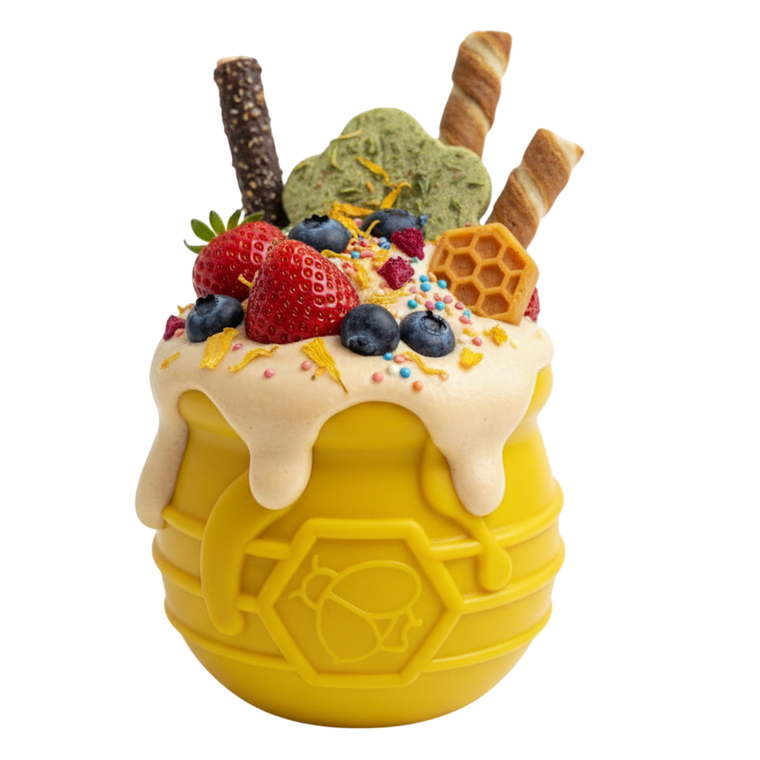 Honey Pot eCup Treat Dispenser | PUP-X Rubber | USA Made