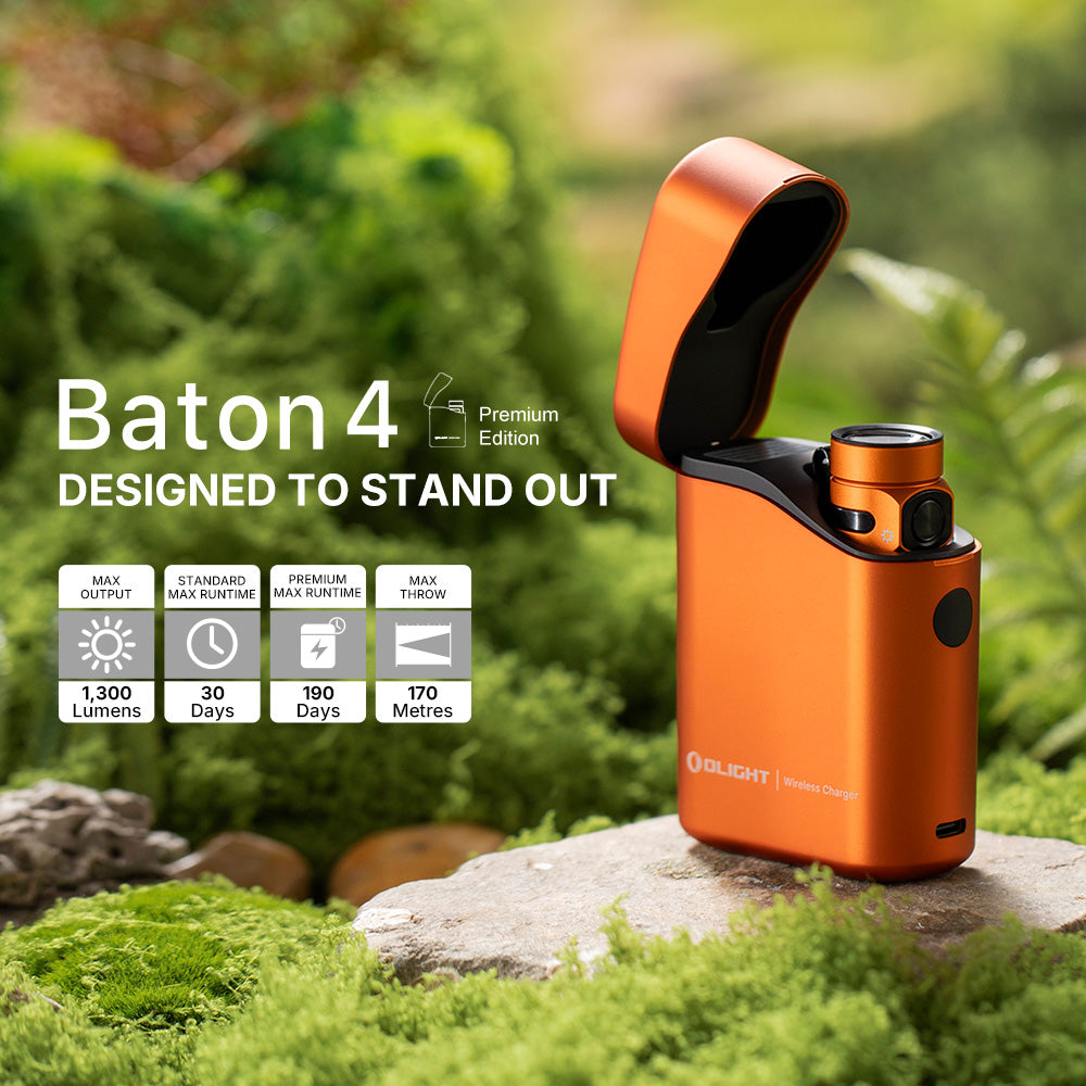 Baton 4 EDC Flashlight | 1300 Lumens