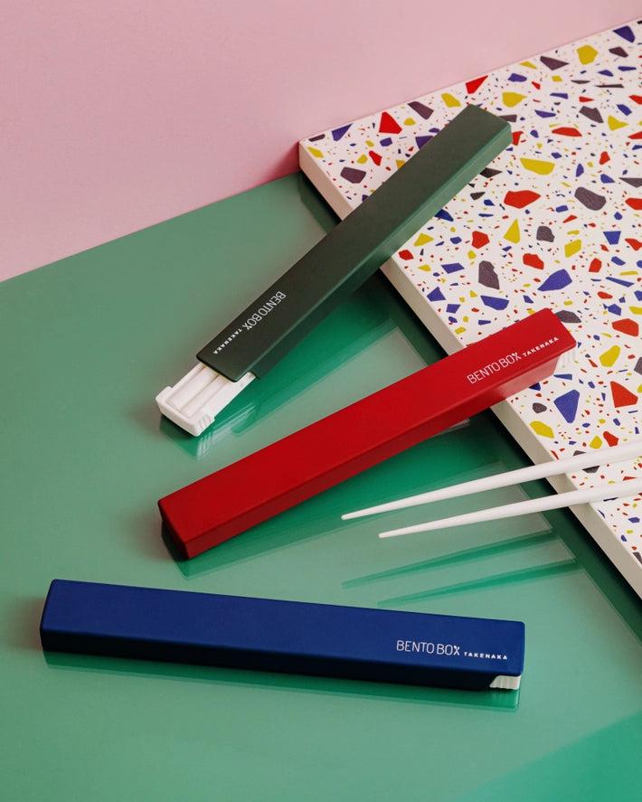 Square Chopsticks with Case | 195mm