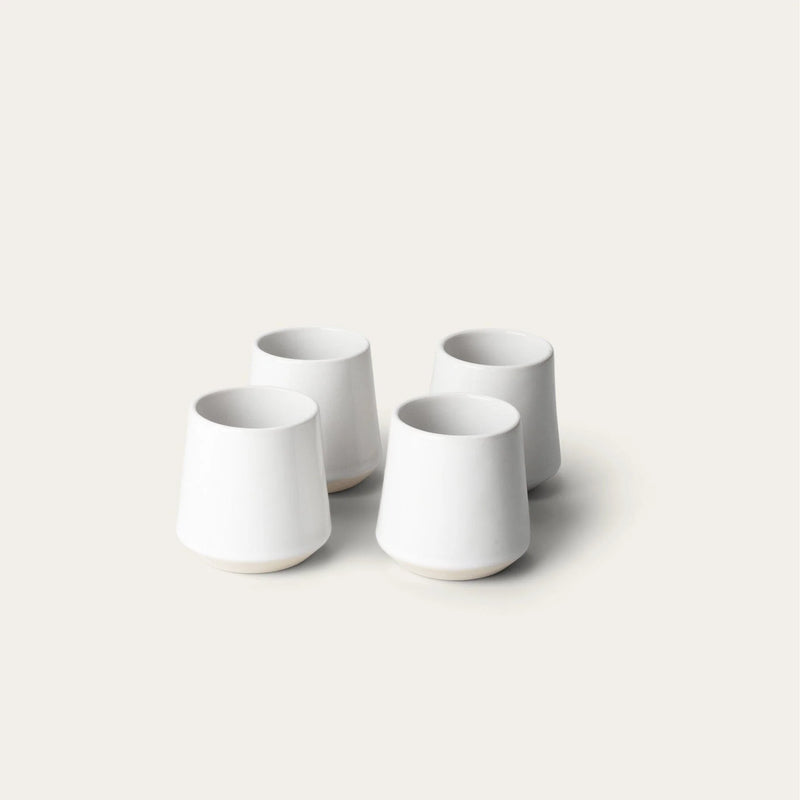 Stoneware Tumblers | Set of 4 | Hand-finished in Portugal