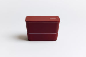 Bento Flat Dual Box | 33.8oz | Plant-Based Plastic