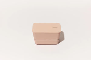Bento Flat Dual Box | 33.8oz | Plant-Based Plastic