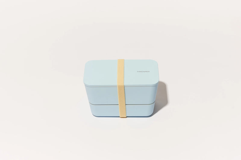 Bento Flat Dual Box | 33.8oz | Plant-Based Plastic
