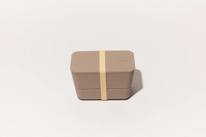Bento Flat Dual Box | 33.8oz | Plant-Based Plastic