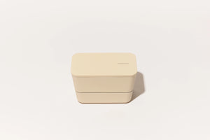 Bento Flat Dual Box | 33.8oz | Plant-Based Plastic