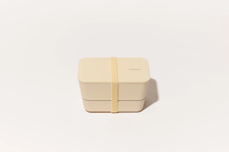Bento Flat Dual Box | 33.8oz | Plant-Based Plastic