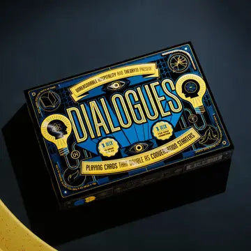 Theory11 Dialogues Conversation Starter Playing Cards — 2-deck set