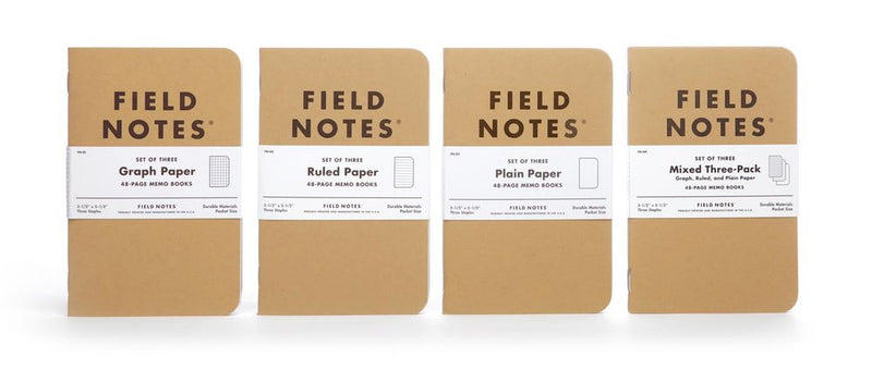 Original Kraft Memo Books | 3-Pack