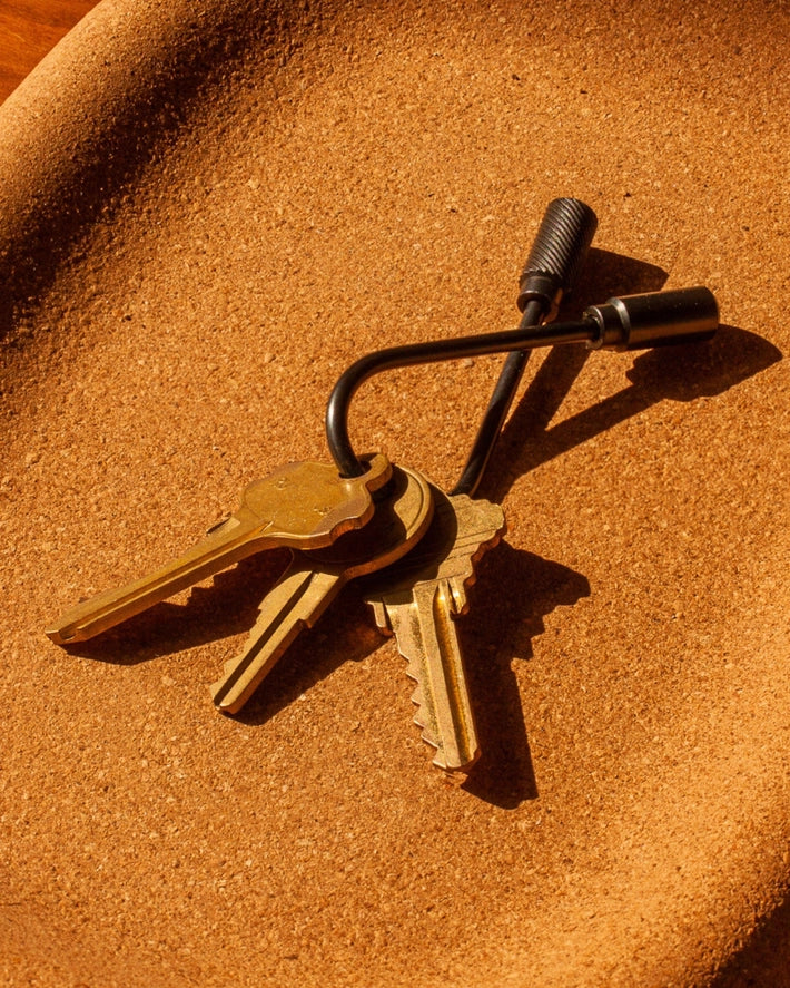 Closed Helix Keyring