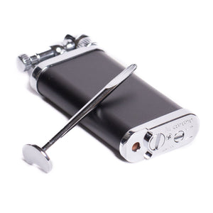 IM Corona Old Boy black and chrome with pipe tamper