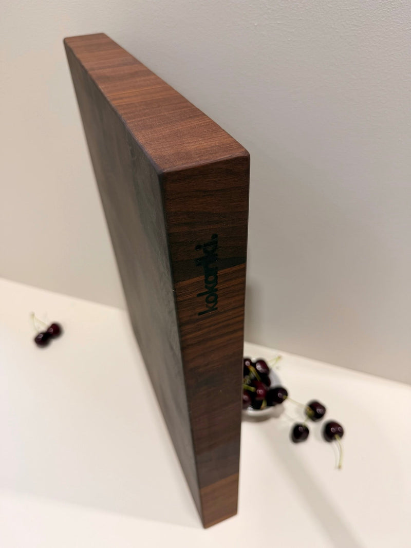 The Chef’s Chopping Block in black walnut — view 4