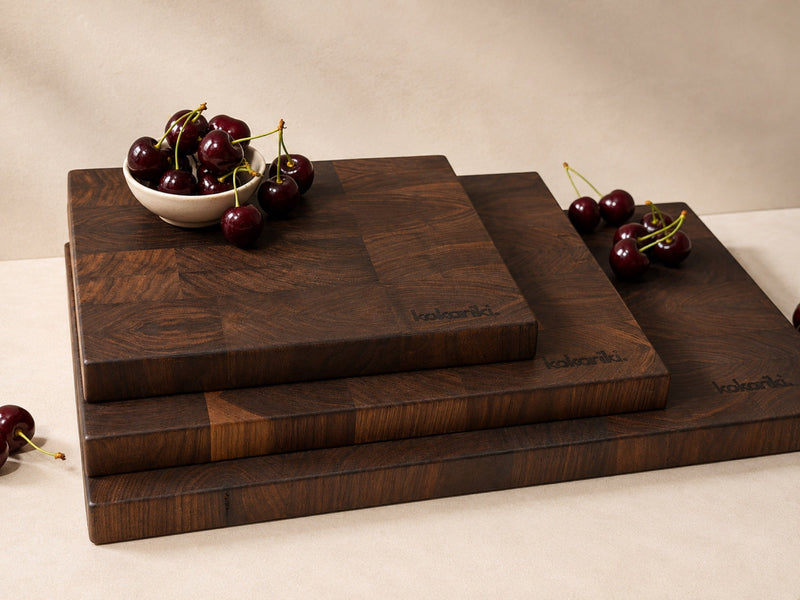 The Chef’s Cutting Board in black walnut — view 1