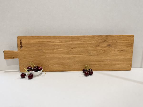 The Plank Serving Board in white oak — view 2
