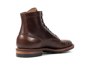 Sherman Toe Cap Boot Brown Chromexcel detail 4
