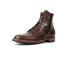 Sherman Toe Cap Boot Brown Chromexcel detail 5