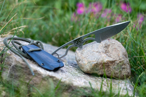 The Genesis | MagnaCut Steel Knife | 62 HRC | Stone Wash Finish