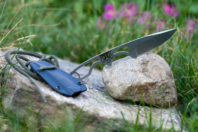 The Genesis | MagnaCut Steel Knife | 62 HRC | Stone Wash Finish