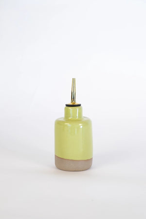 Handmade Ceramic Oil Dispenser | Stoneware | 10–12oz