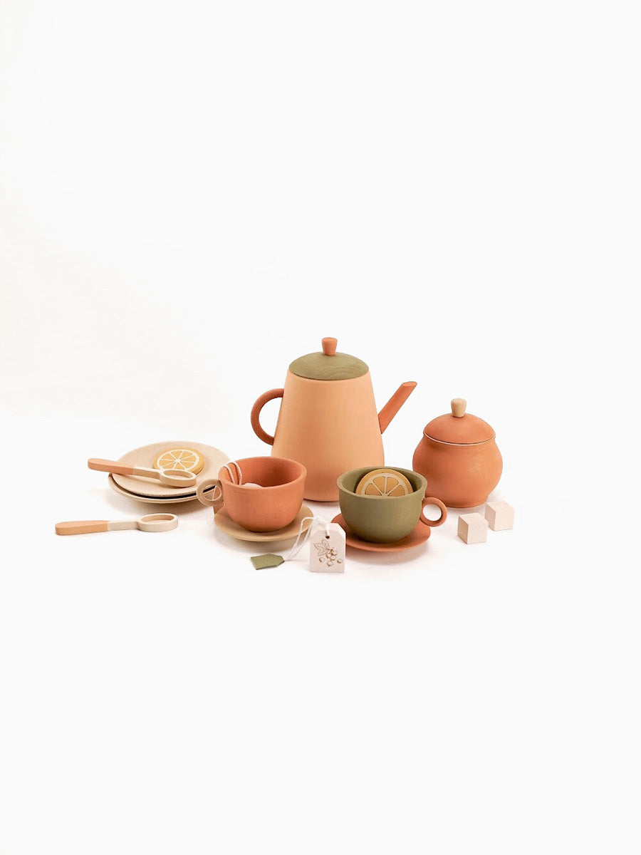 Wooden Tea Set | 19 Pieces | SABO Concept