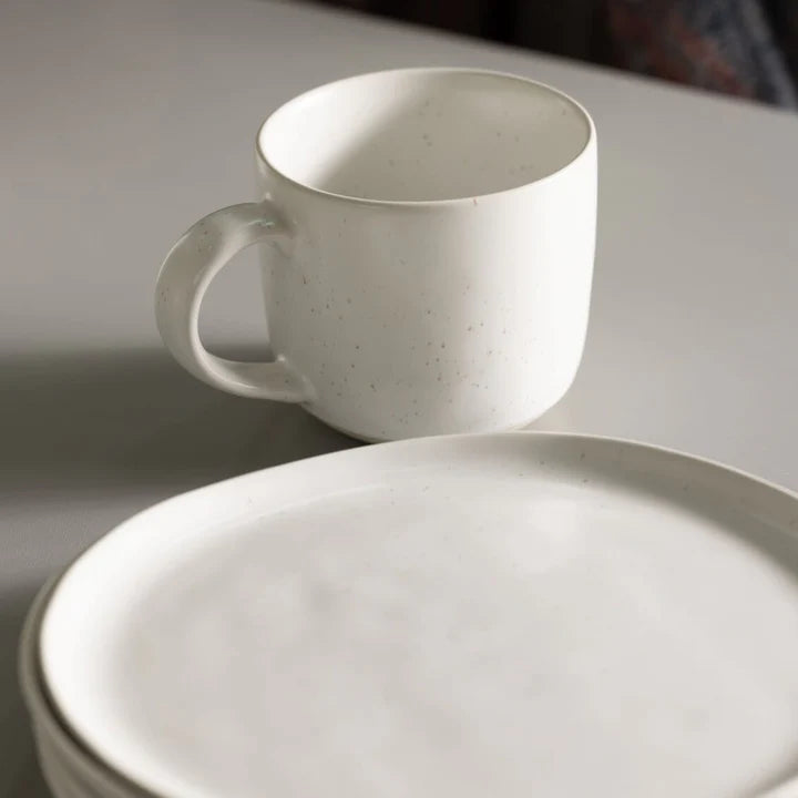Hand-Finished Stoneware Salad Plates | Set of 4