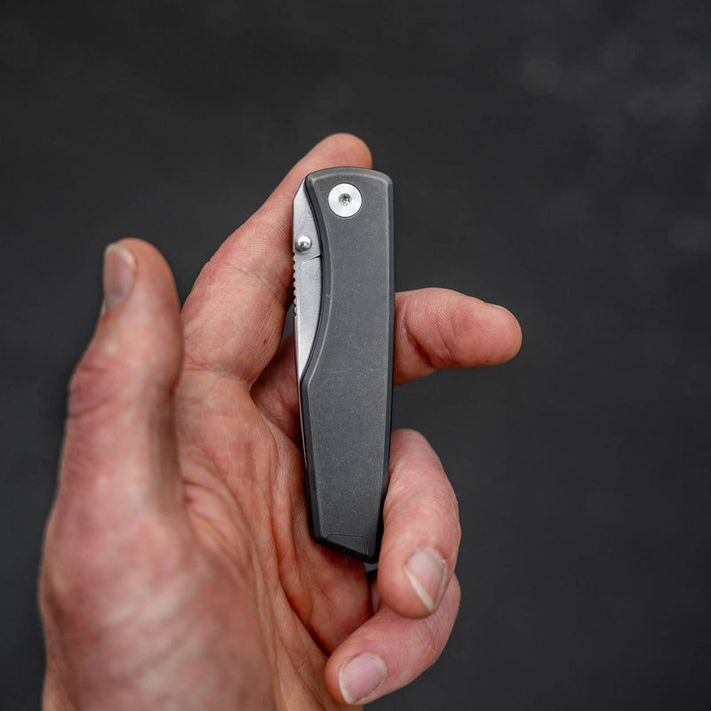 The Overlook Pocket Knife | M390 Steel | Titanium Frame | 2.62" Blade