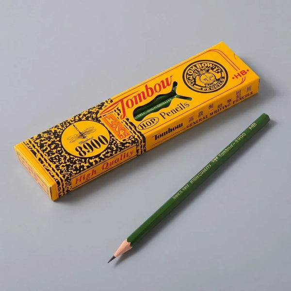 Tombow 8900 Drawing Pencils — box of 12 in 2B, made in Japan