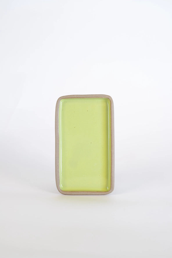 Virginia Beach Pottery | Handmade Stoneware Catch-All Tray | 7" x 4"