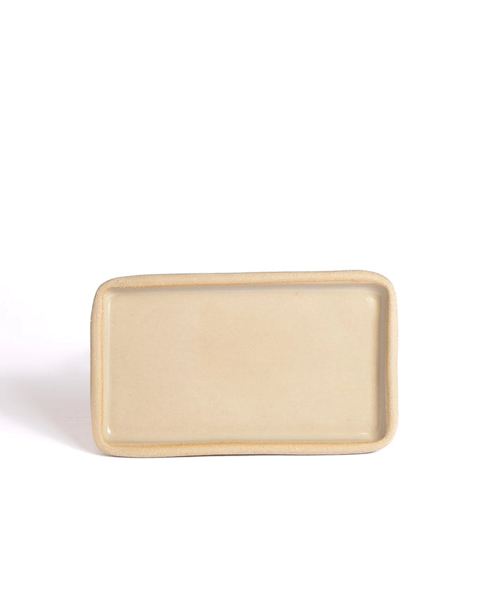 Virginia Beach Pottery | Handmade Stoneware Catch-All Tray | 7" x 4"