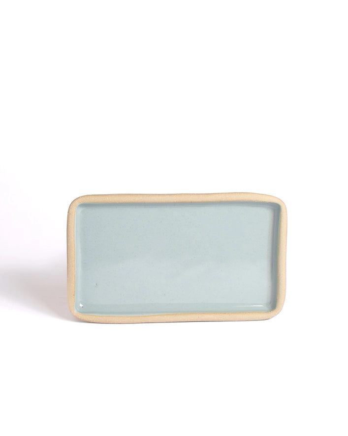 Virginia Beach Pottery | Handmade Stoneware Catch-All Tray | 7" x 4"