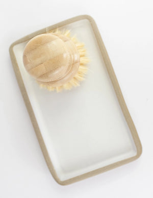 Virginia Beach Pottery | Handmade Stoneware Catch-All Tray | 7" x 4"