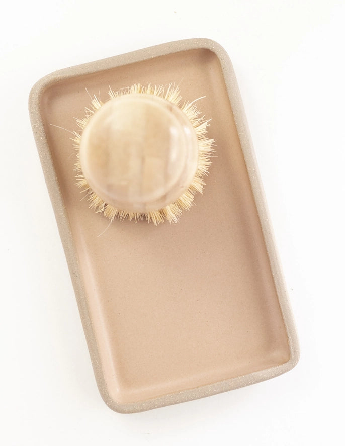 Virginia Beach Pottery | Handmade Stoneware Catch-All Tray | 7" x 4"